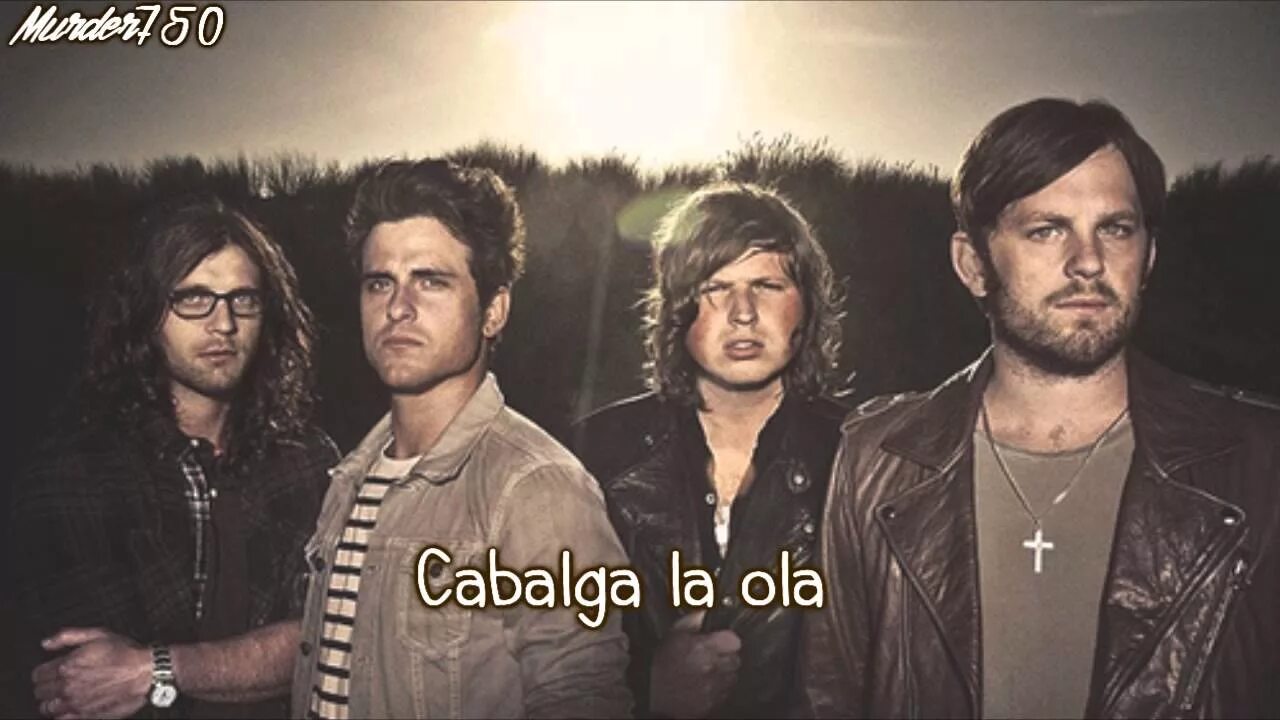 Kings of leon fire. Группа kings of leon.