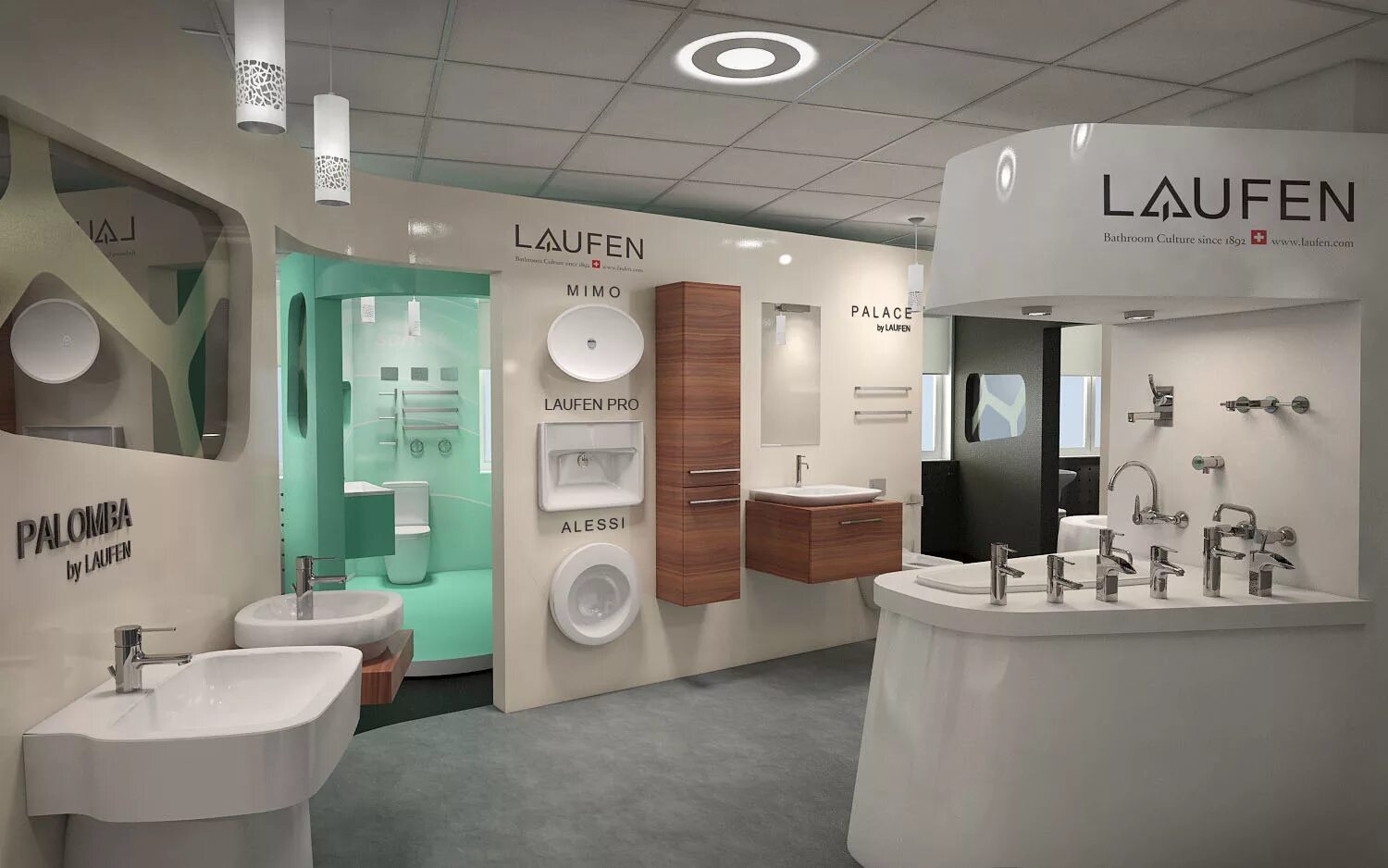 салон европейской сантехники. шоу рум сантехники laufen. шоу рум сантехника. Laufen московский шоурум. выставка сантехники в магазине.