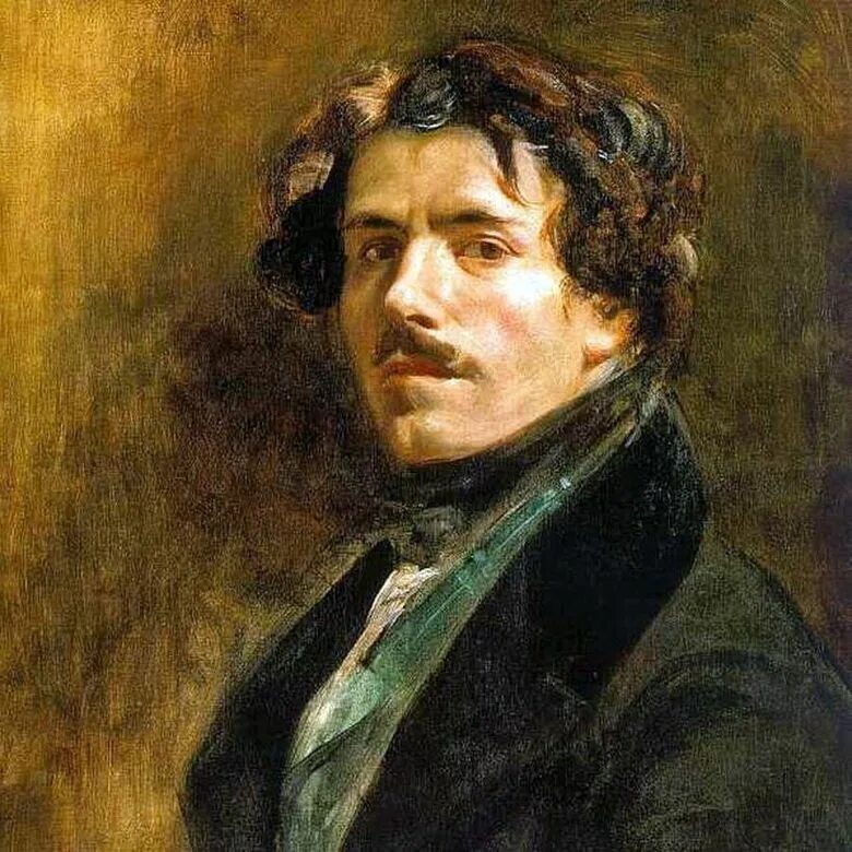 Эжен Делакруа. Эжен Делакруа (1798-1863). Эжен Делакруа автопортрет 1837.