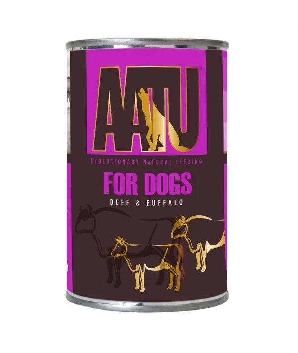 Корм для собак AATU (0.4 кг) 1 шт. For Dogs canned Beef & Buffalo. Корм для собак AATU (0.4 кг) 1 шт. For Dogs canned Duck & Turkey. AATU консервы. AATU для щенков. Буффало корм для собак