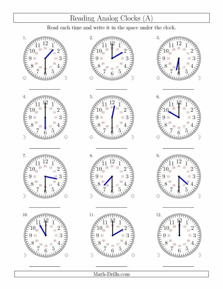 10 times each