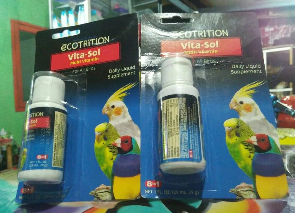 Обезболивающие попугаю