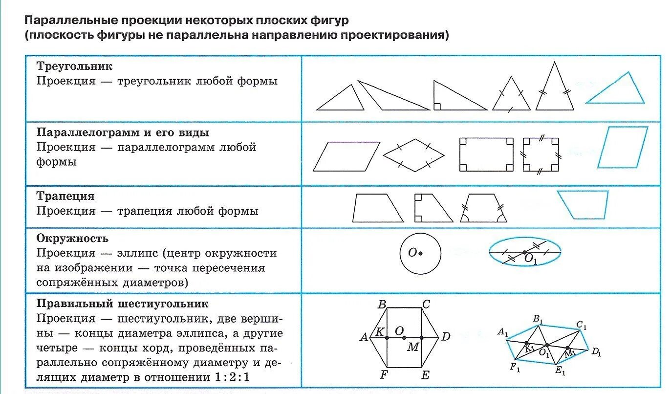 Проекции плоских фигур. Параллельные проекции плоских фигур. Изображение плоских фигур в параллельной проекции. Параллельная проекция фигуры. На поверхностях любой формы