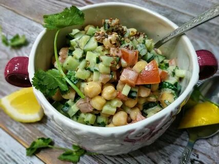 Салат из нута рецепты просто и вкусно