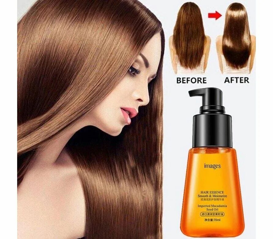 Эссенция для волос. Масло-флюид для волос images Silky hair Care Essential Oil perfect Repair (70мл). Бустер для волос. RNW Smoothing Essence.