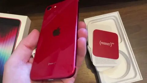 Iphone se product red