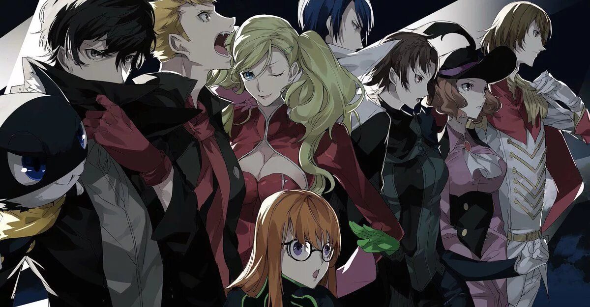 Persona phantom x дата выхода. Persona 5. Персона 5 сообщники. Персона 5 аниме. Persona 5 the animation.