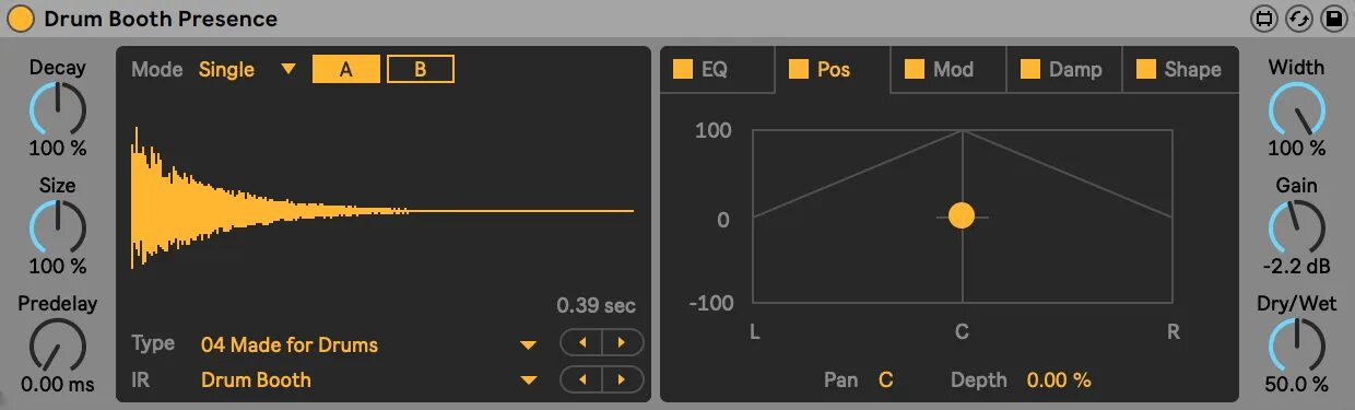 Return to zero beztebya original speed reverb. Convolution reverb. ableton convolution reverb. convolution vst. reverb ableton live.