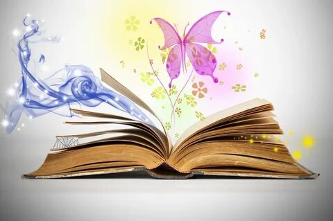 Раскрытая книга бабочки