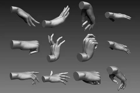 Hand 3d model
