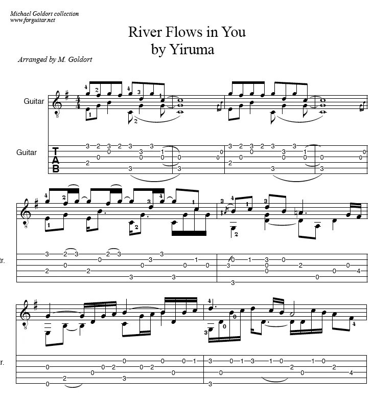 River flows in you. River табы. yiruma river flows in you табы. river flows to you табы. yiruma river flows ноты для гитары.