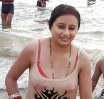 Slideshow ganga bath nude.