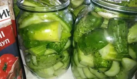 Кухня наизнанку огурцы с кетчупом на зиму