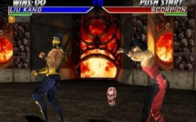 Мортал комбат файтинг игра на андроид. Mortal kombat 4 1997г.. ps1 scorpion mk. mortal kombat 4 ps1. мортал комбат 4 фаталити ps1.
