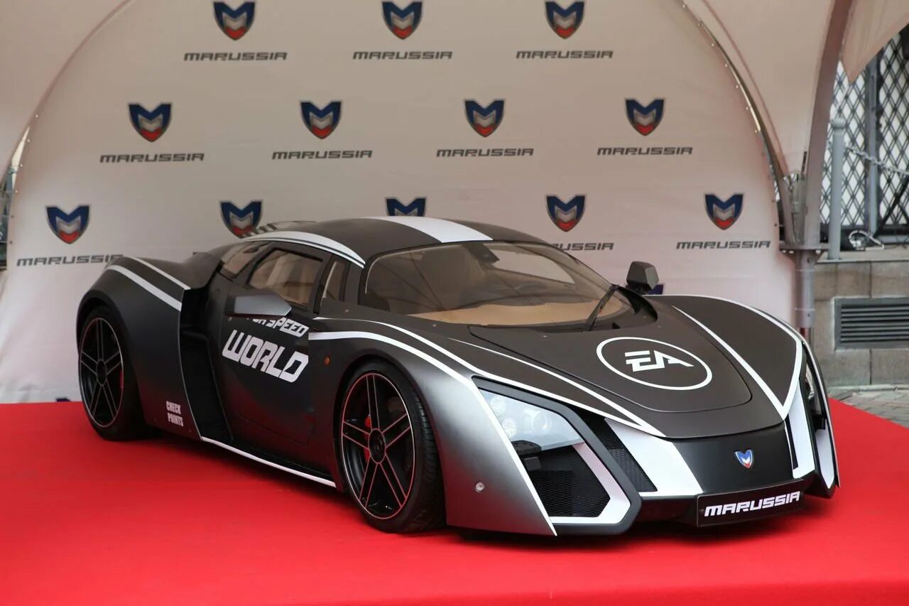 Интересные автомобили россии. Машина Marussia b2.