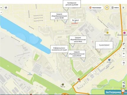 Карта 5 микрорайон