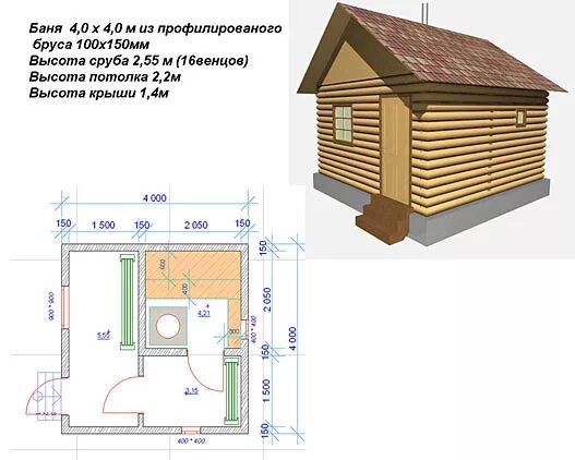 Сколько материала на баню. Проект бани 3х4 из бревна. Баня из бруса 2.5 на 3.5 проекты. Баня чертеж парилка 3х2м. Баня 4 на 5 из бруса.