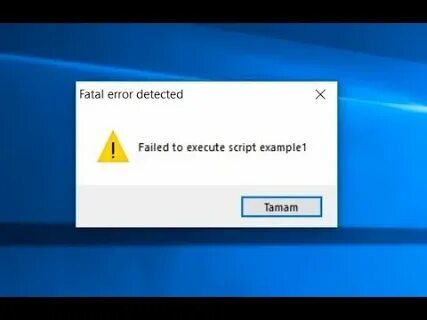 Execute script