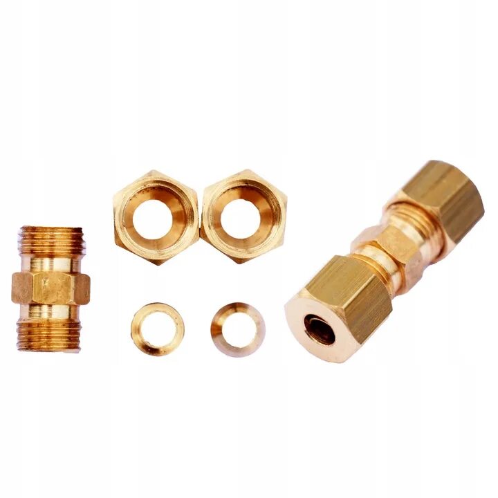 Штуцер d16-d8 прямой. Соединитель медной трубки d10-d8. Соединитель 16мм, ppsu. Фитинг для трубок 4мм, металл. Фитинг коннектор 5/16" (ремонтный соединитель для рвд).