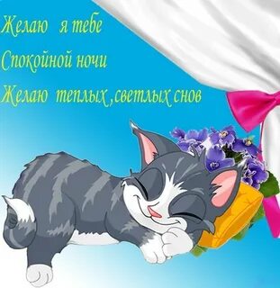 Целую спокойной