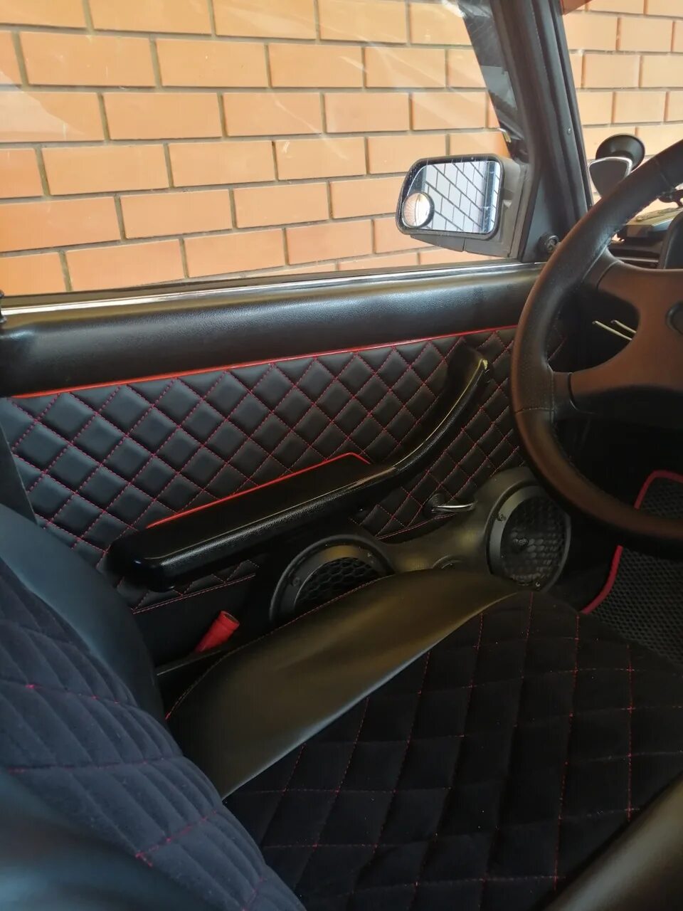 Перетяжка дверных карт - Lada 2104, 1,6 л, 1988 года тюнинг DRIVE2