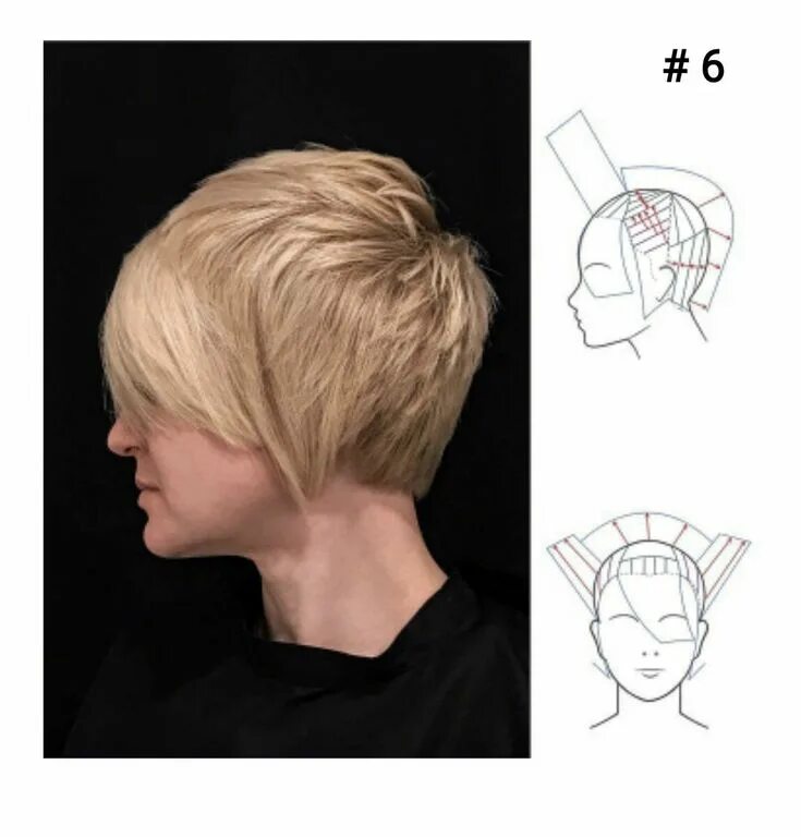 Женские стрижки техника выполнения. Pixie Bob стрижка Деметриус. Стрижка Боб Пикси на короткие волосы технология стрижки. Стрижка Пикси Деметриус на короткие. Техника стрижки Пикси Боб на короткие волосы.