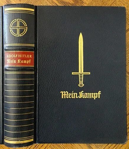 Книга адольфа моя борьба. Книга майн кампф оригинал.