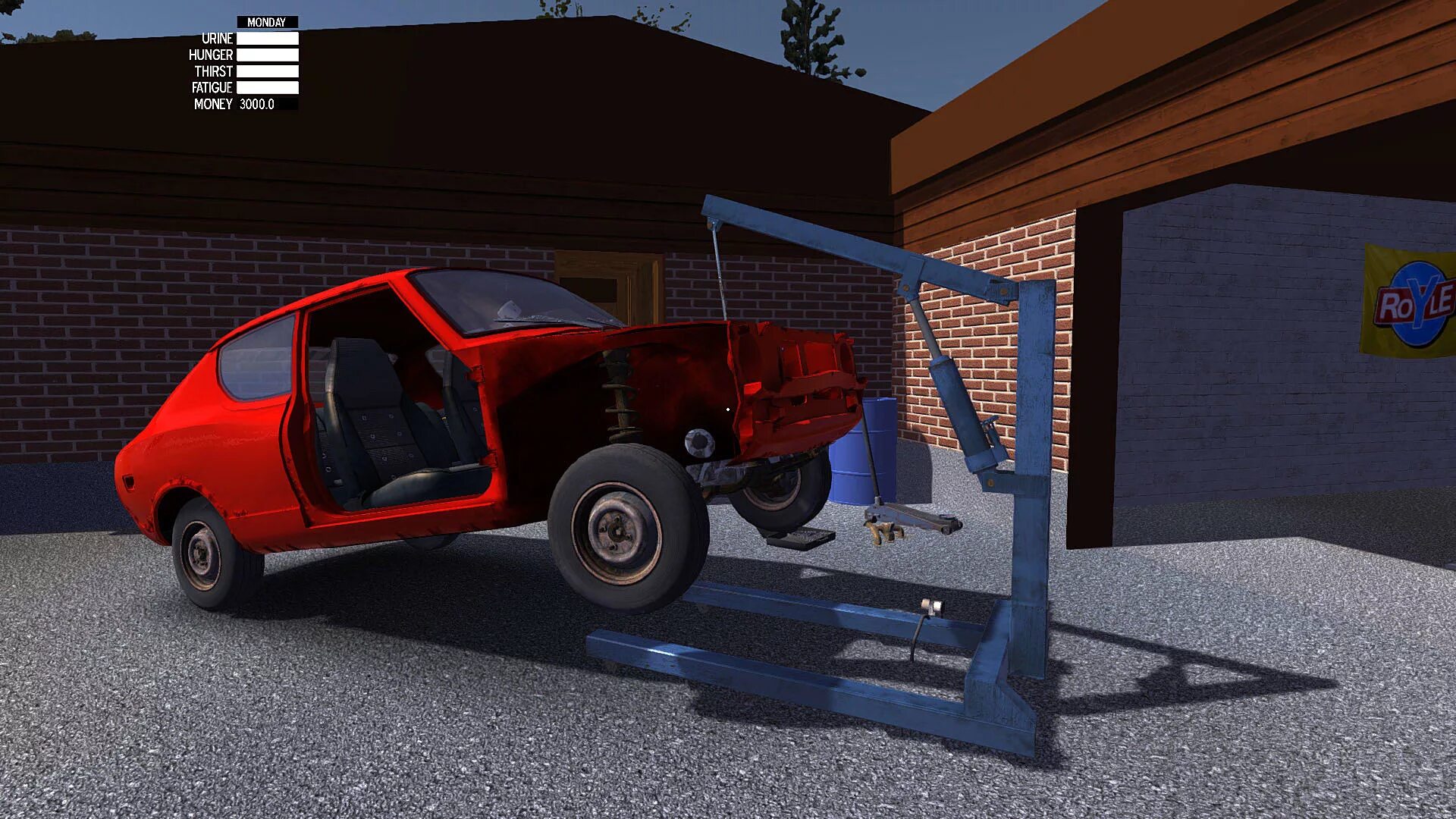 Как начать игру в my summer car. My summer car красный автомобиль. my summer car обложка. my summer car прицеп. my summer car системные.