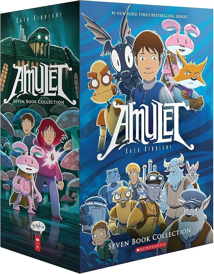 R book 7. Амулет казу кибуиши. амулет комикс. amulet book 10. казу кибуиши биография.