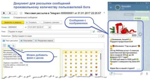 Рассылка в телеграмме как сделать