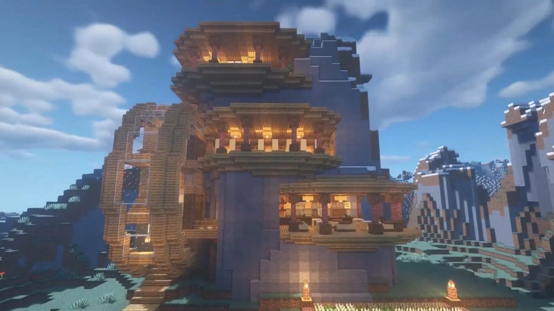 I built minecraft s most hidden bases