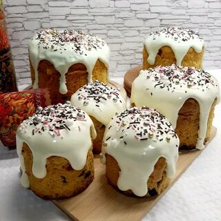Кулич заварной пасхальный наивкуснейший