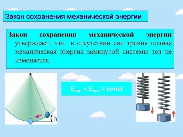 12 Закон Сохранения Энергии - 64 фото и картинок