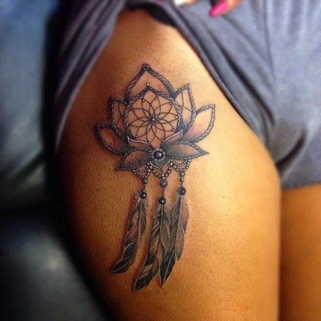 Женские тату фото значение Women's Lotus Flower Tattoo Neck Flower tattoo designs, Neck tattoos women, Back