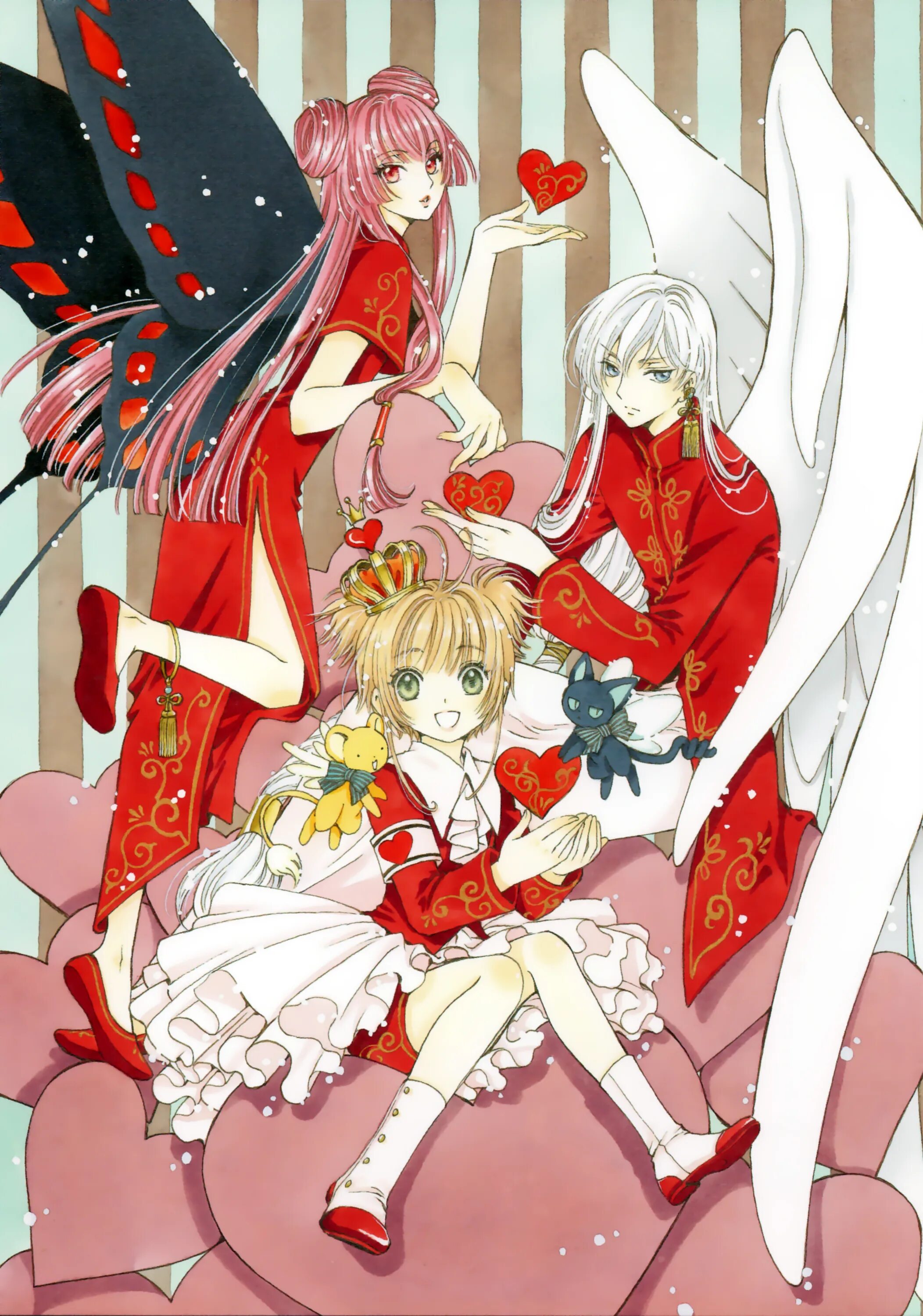 Ruby moon. Руби Мун Юэ. Сакура собирательница карт Юэ. Сакура Киномото и Юэ. Cardcaptor Sakura Moon.