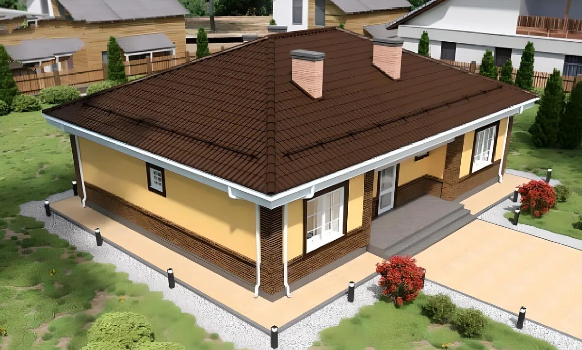 Проект дома из газобетона 15x11 - C-109 от 2 138 800 руб