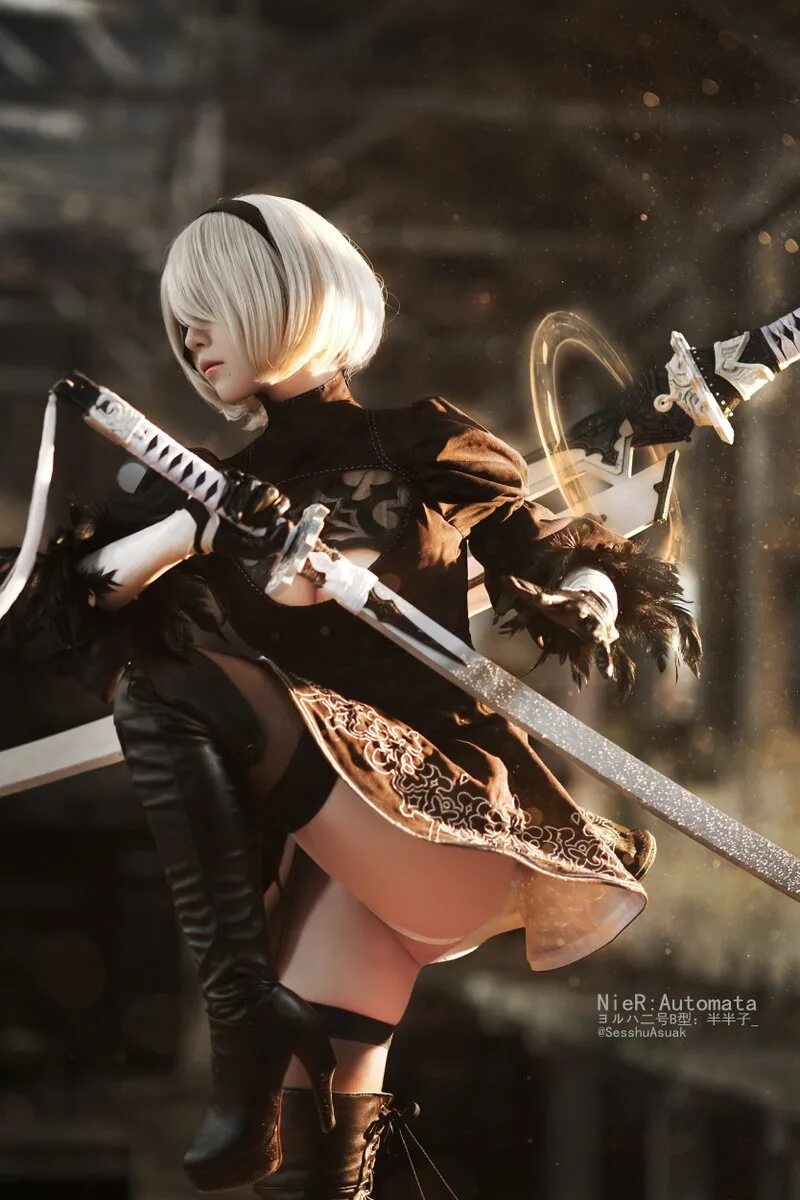 Automata косплей. Косплей 2b из nier automata. косплей 2b из nier automata 18. sesshu asuak. николь мари жан косплей на 2в из nier automata.