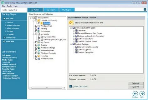 Backup manager