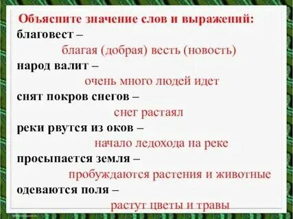Слова чаще всего в документах