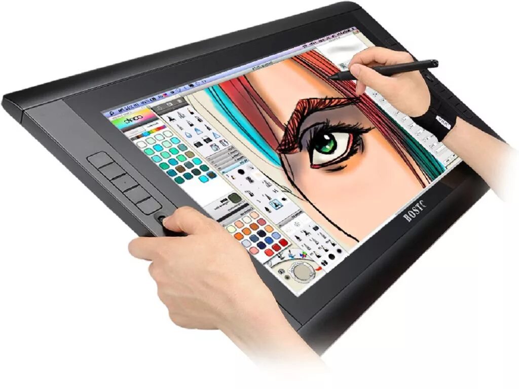 Хорошие графические планшеты купить. Графический планшет Huion 680. Графический планшет Wacom с экраном. Планшет с экраном Yiynova mvp22u (v3) + rh.