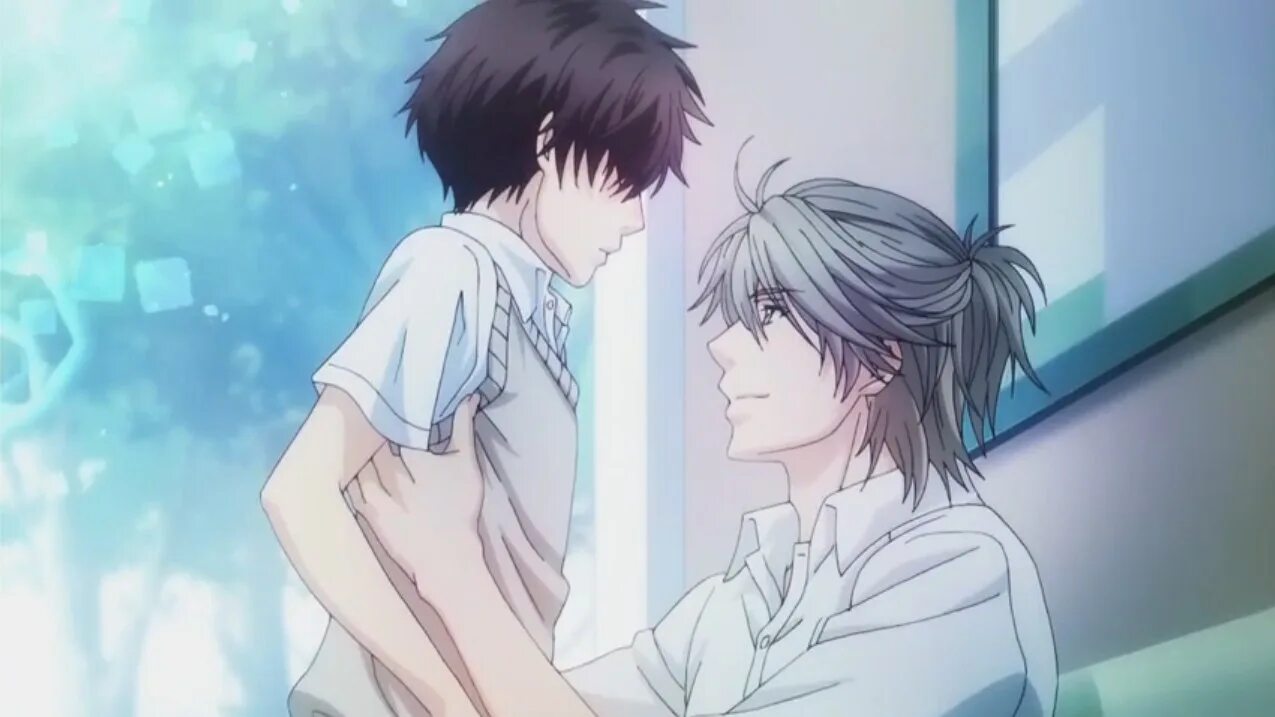 Super lovers кайдо рен. Макото и хару аниме. Хару и рен кайдо яой. Соли и хару. Макото и харука.