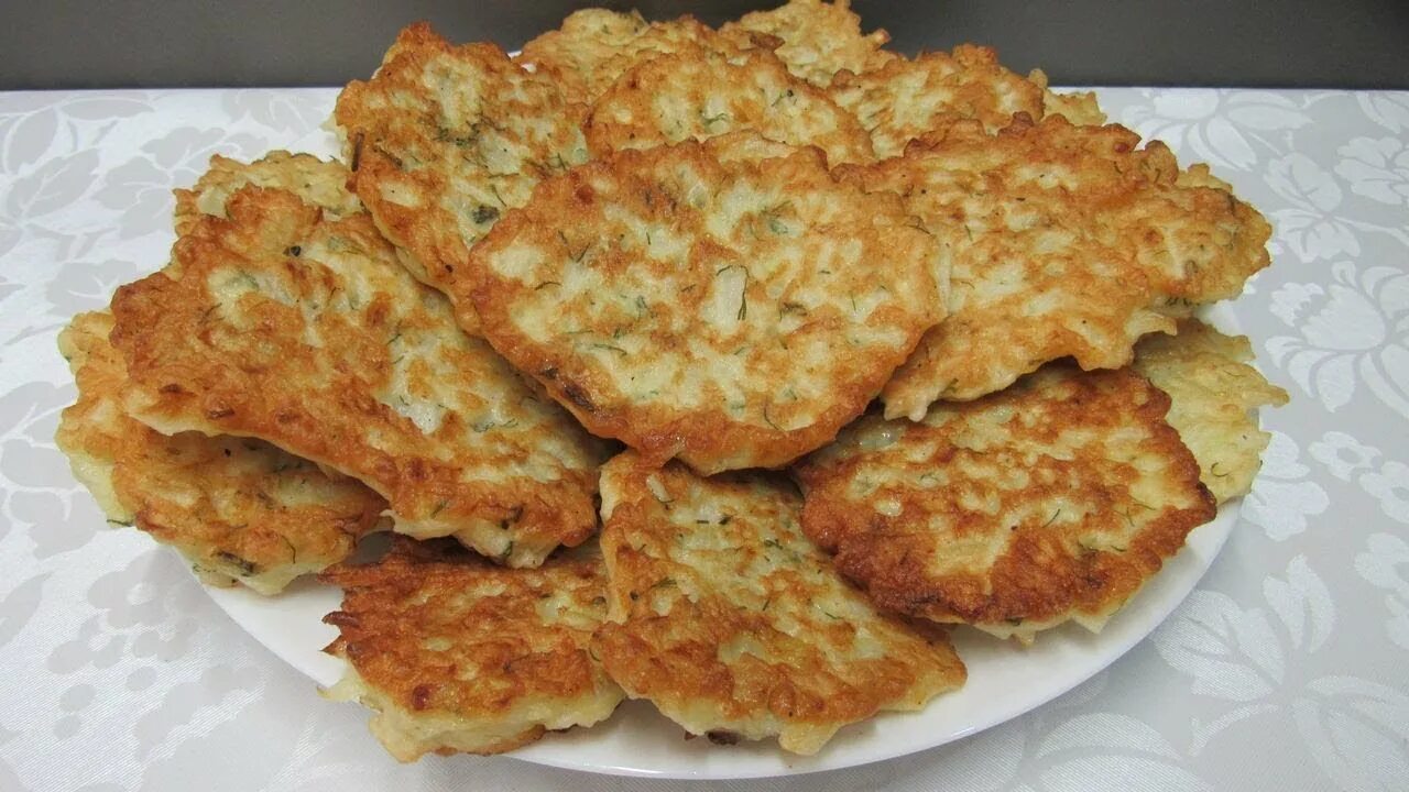 Рецепт капустных оладьев