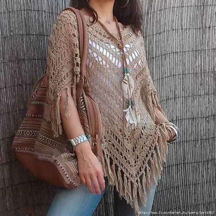 Бохо крючком. Вязаная безрукавка в стиле бохо. Жилет в стиле бохо крючком. Джемпер бохо. Вязаное бохо крючком.
