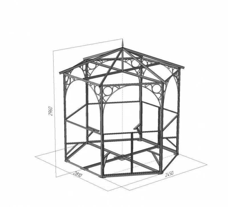 Беседка 6 гранная из металла чертеж. Металлическая беседка БД.010.02.00. Беседка металлокаркас 2023 Дачник. Шестигранная беседка из металла.