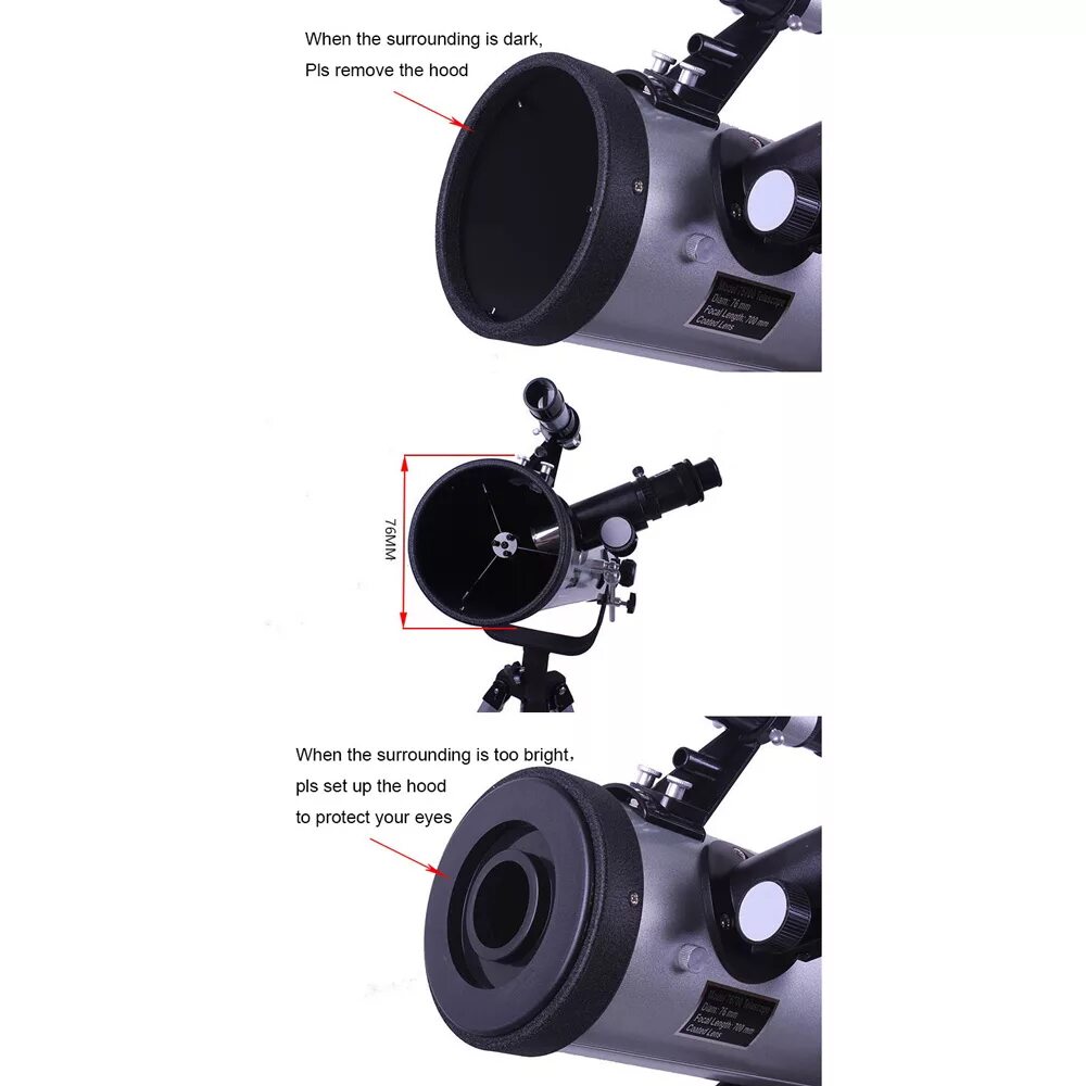 Как настроить телескоп f70076. Телескоп f70076 с линзой Барлоу. Телескоп Optics 70076. Окуляры для телескопа f70076. Линзы для 70076 телескопа
