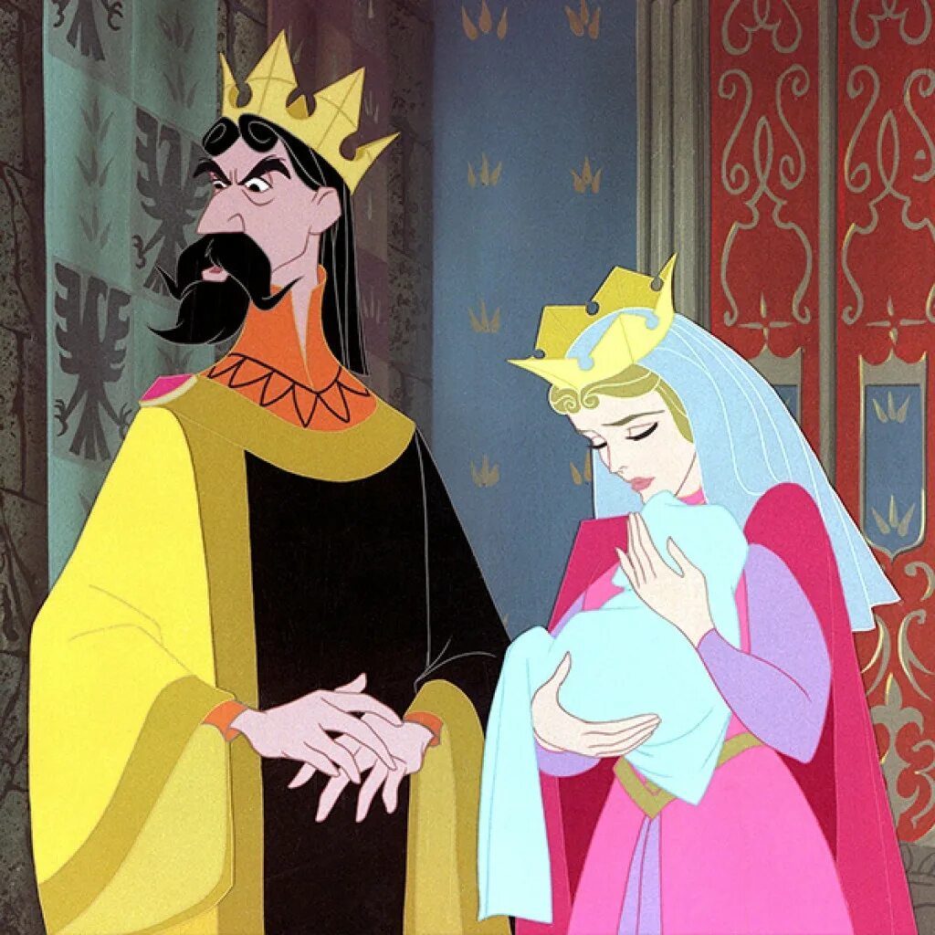 Родители принцессы. Король и Королева из сказки.