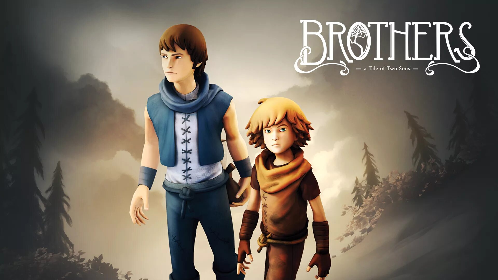 Brothers: a Tale of two sons обложка. Brothers игра. Игра брат. Игра про двух братьев.