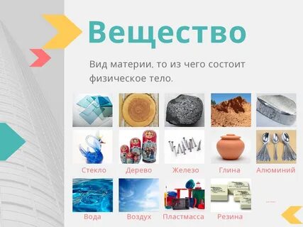 Физические тела примеры химия