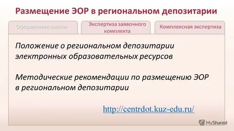 Приказ электронных образовательных ресурсов
