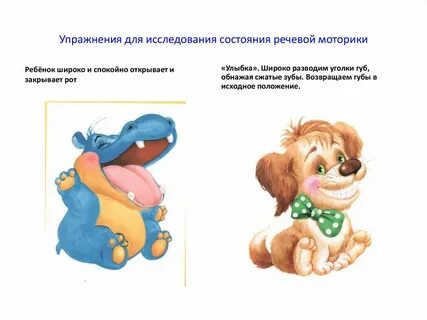 Артикуляционная моторика года
